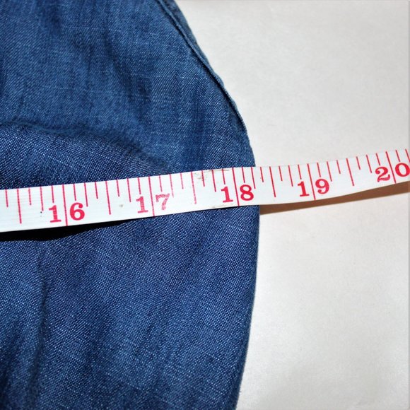 Massimo blue denim look romper - Picture 4 of 8